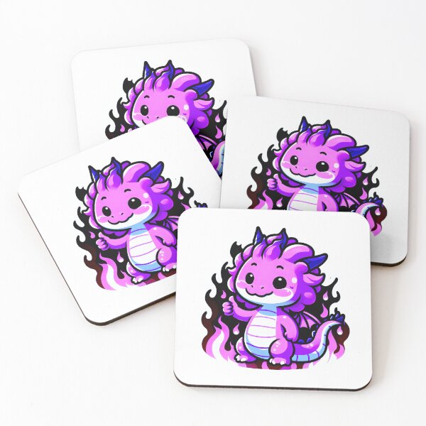 Item preview, Purple Thumbs Up Kawaii Dragon designed and sold by FrozenRoscoe.