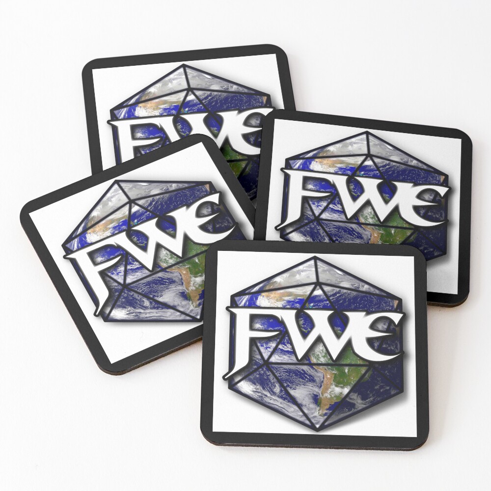 Item preview, Coasters (Set of 4) designed and sold by WorldsElsewhere.