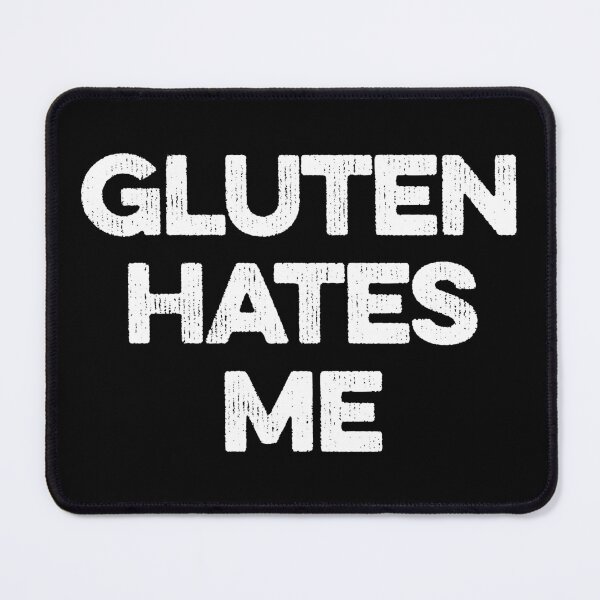 Item preview, Gluten Hates Me - Celiac Disease Awareness designed and sold by zeviwanty.