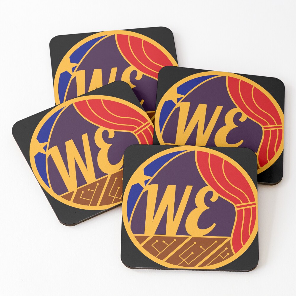Item preview, Coasters (Set of 4) designed and sold by WorldsElsewhere.