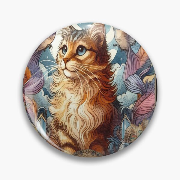 Item preview, CAT TAROT: TEMPERANCE designed and sold by Venta Mix  JellycientArt.