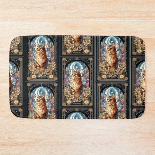 Item preview, CAT TAROT: TEMPERANCE designed and sold by Venta Mix  JellycientArt.