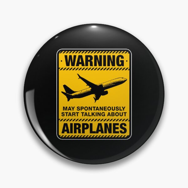 Item preview, Warning May Spontaneously Start Talking About Airplanes - Aviation Lovers designed and sold by viunziameriza.