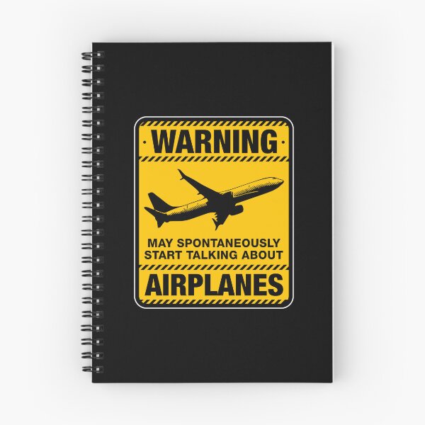 Artikelvorschau, Achtung: Man könnte spontan anfangen, über Flugzeuge zu reden - Aviation Lovers entworfen und verkauft von viunziameriza.