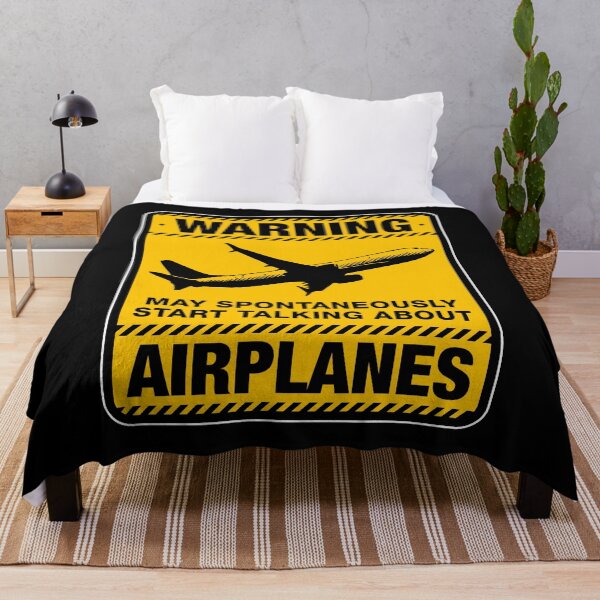 Item preview, Warning May Spontaneously Start Talking About Airplanes - Aviation Lovers designed and sold by viunziameriza.