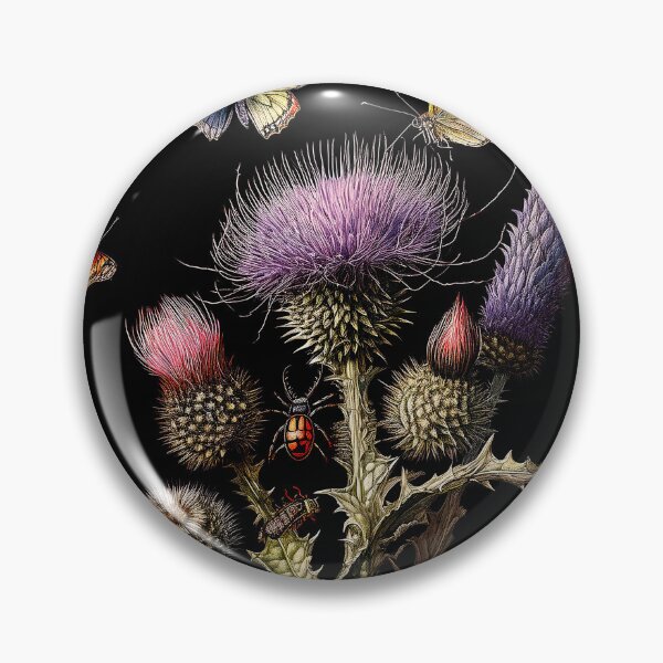 Artikelvorschau, Distel und Insekten I entworfen und verkauft von andreisky.