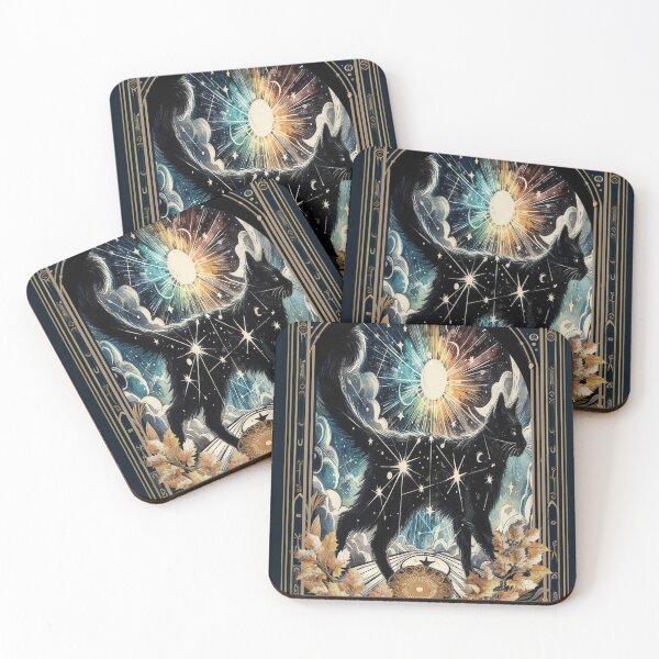 Item preview, CAT TAROT: THE STAR designed and sold by Venta Mix  JellycientArt.