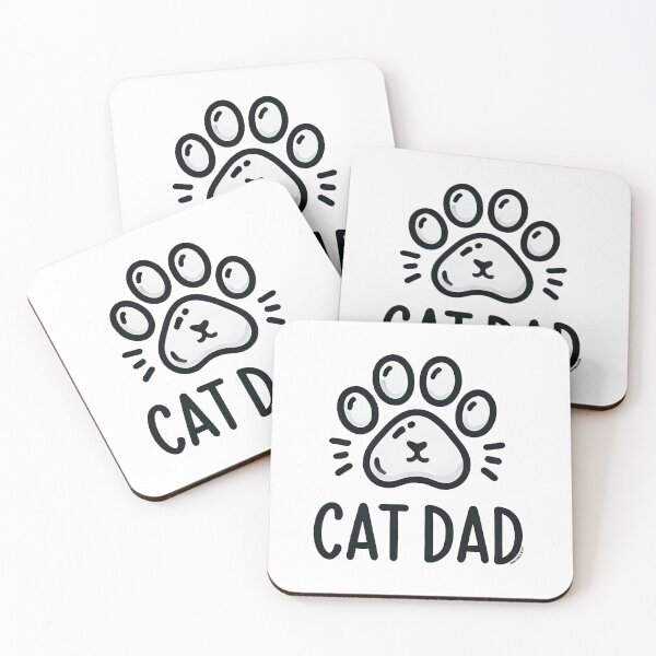 Item preview, Cat Dad designed and sold by zeeteezofficial.