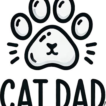 Artwork thumbnail, Cat Dad by zeeteezofficial
