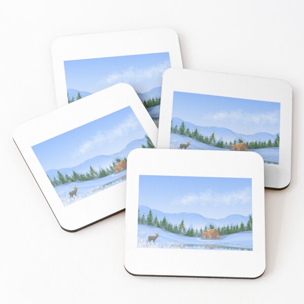 Item preview, Blue And White Christmas designed and sold by ridnaledesigner.