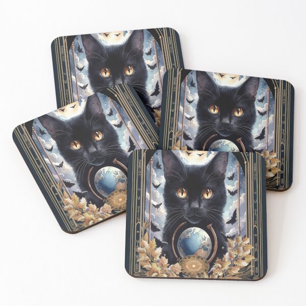 Item preview, CAT TAROT: THE WORLD designed and sold by Venta Mix  JellycientArt.