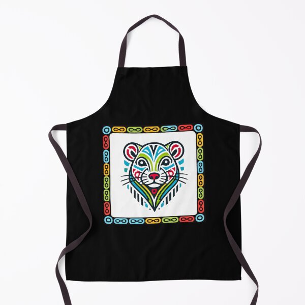 Item preview, Tribal Haida Chinese Horoscope Rat Design designed and sold by TribalioDesigns.