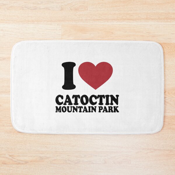 Item preview, I LOVE CATOCTIN MOUNTAIN PARK. BLACK DESIGN designed and sold by Rejiboustarts.