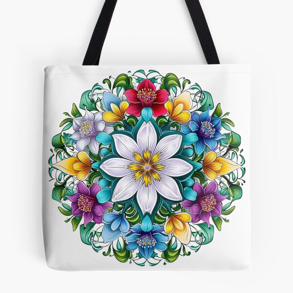 Item preview, Krejmina - Mandala of flowers (10/24) designed and sold by sabantha.