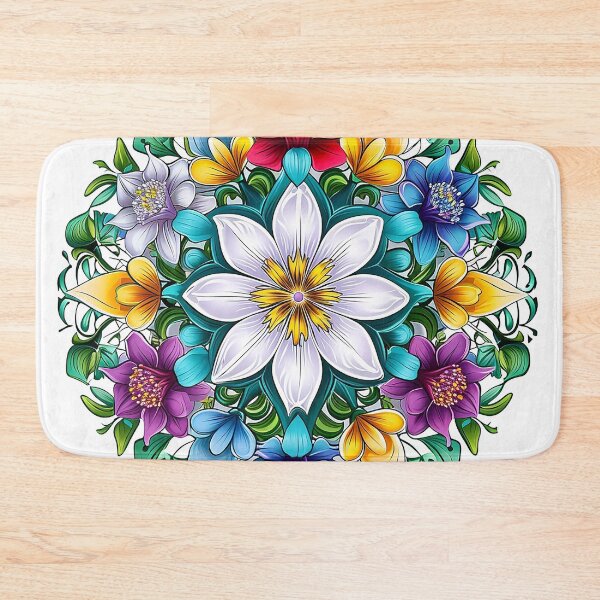 Item preview, Krejmina - Mandala of flowers (10/24) designed and sold by sabantha.