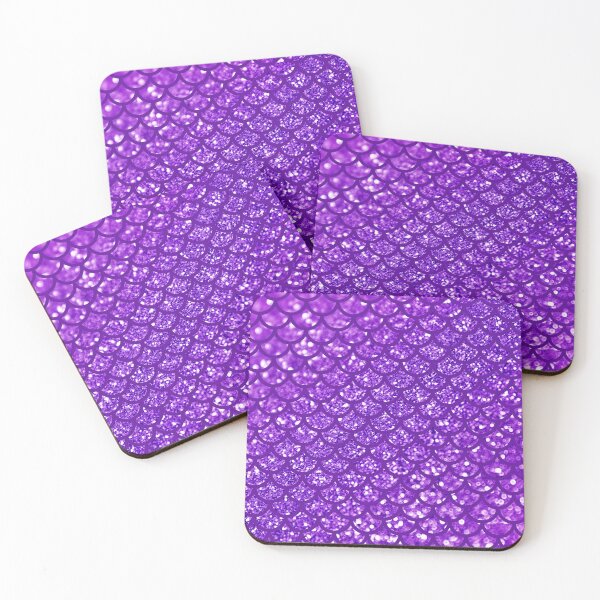 Item preview, Purple Glittery Shimmering Mermaid Scales designed and sold by SeaStarMermaids.
