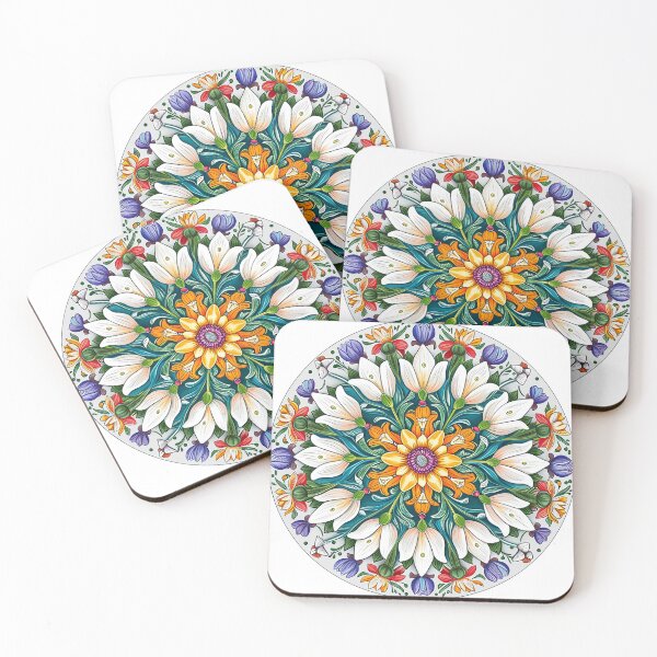 Item preview, Krejmina - Mandala of flowers (11/24) designed and sold by sabantha.