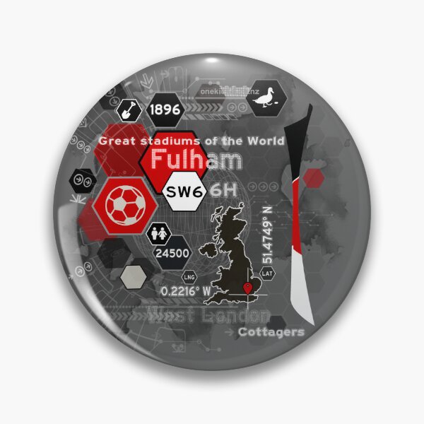 Artikelvorschau, Fulham - Tolle Stadien 17 entworfen und verkauft von OneKickDuck.