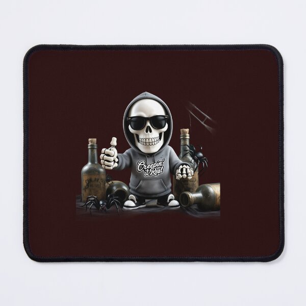 Item preview, Creepin' It Real skeleton hoodie T-shirt designed and sold by fashionsicon.