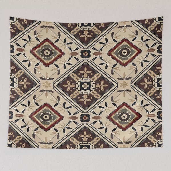 Item preview, Earthy Aztec Boho Pattern – Cozy Bohemian designed and sold by Dshoppin.