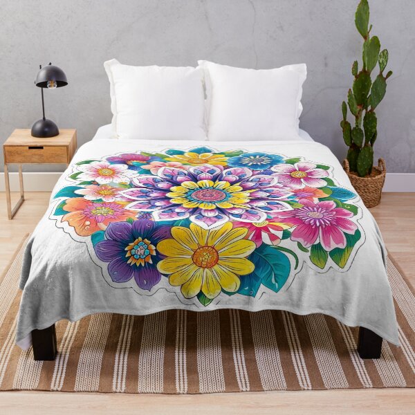 Item preview, Krejmina - Mandala of flowers (13/24) designed and sold by sabantha.