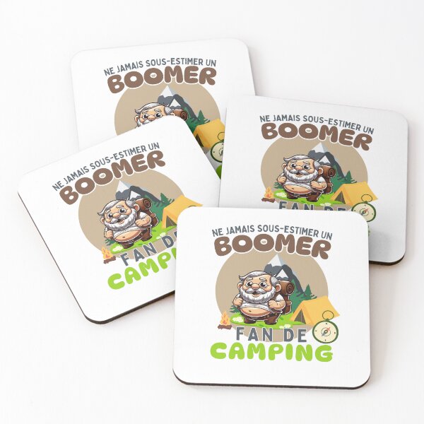 Item preview, Gift Man Boomer camping fan humor nature freedom designed and sold by RomualdGR.