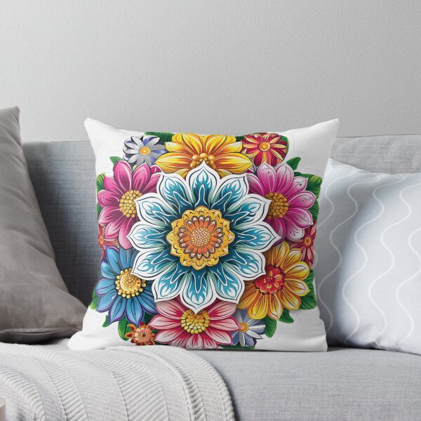 Item preview, Krejmina - Mandala of flowers (14/24) designed and sold by sabantha.