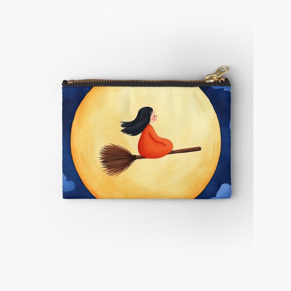 Item preview, Witch Flying Across a Full Moon on Broomstick designed and sold by WPCreator.