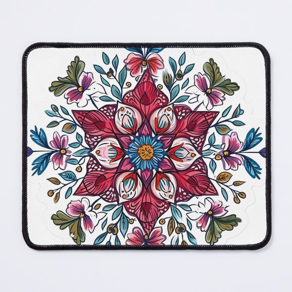 Item preview, Krejmina - Mandala of flowers (19/24) designed and sold by sabantha.