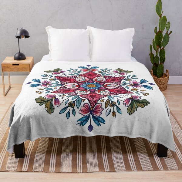 Item preview, Krejmina - Mandala of flowers (19/24) designed and sold by sabantha.