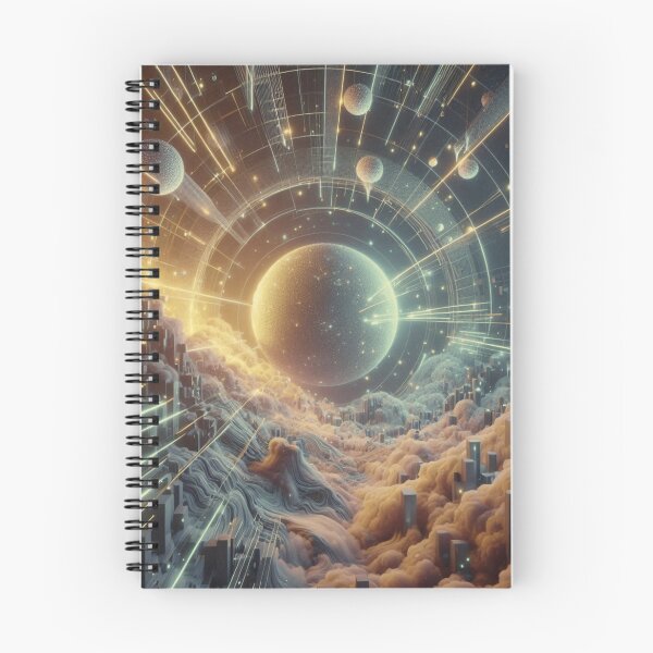 Item preview, Futuristic Planet Art: A Modern Spacetime Design designed and sold by choder61.