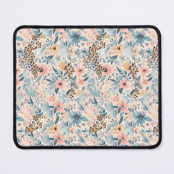 Item preview, Leopard and flowers designed and sold by PaulaDigitalArt.