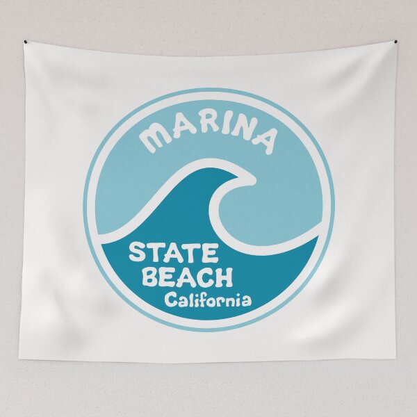 Item preview, Marina State Beach California Wave designed and sold by bivenart.