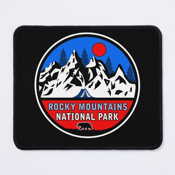 Item preview, Rocky mountains national park designed and sold by Nature-Book.