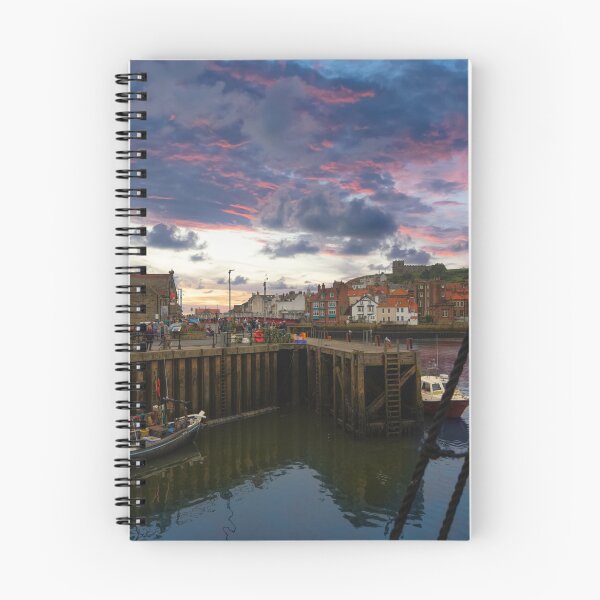 Item preview, Whitby Harbour Sunset designed and sold by Alisonchambers2.