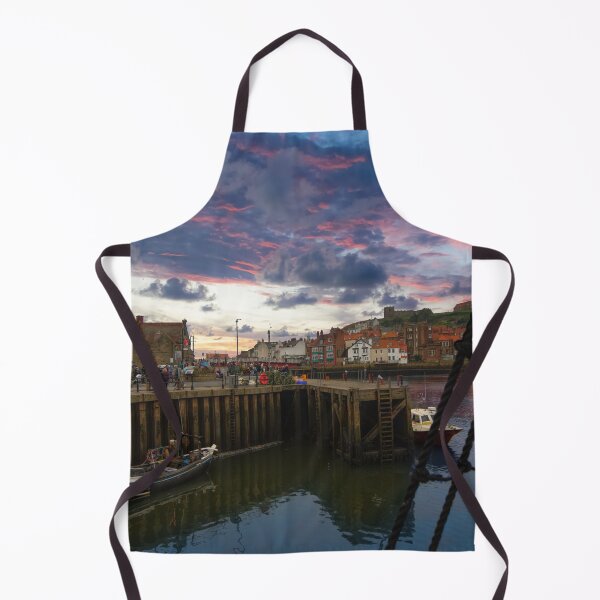 Item preview, Whitby Harbour Sunset designed and sold by Alisonchambers2.