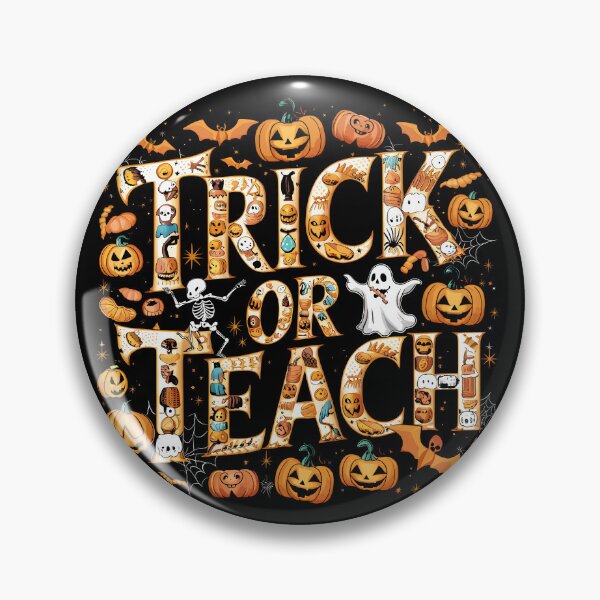 Item preview, Trick or Teach Halloween Design for Educators designed and sold by Quirky Shirts.
