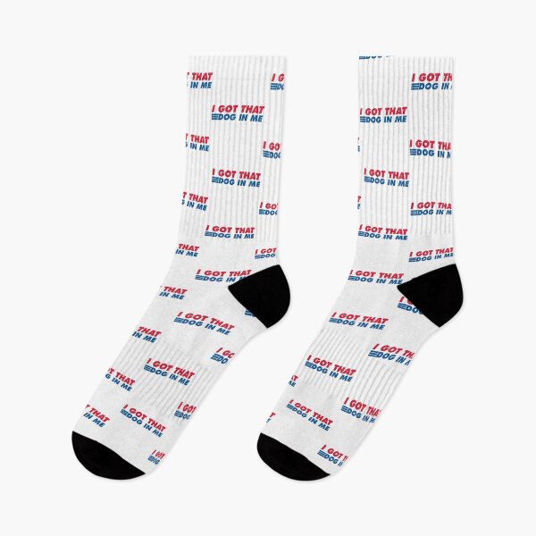 Item preview, I Got That Dog In Me Blue and Red designed and sold by lasnareva.