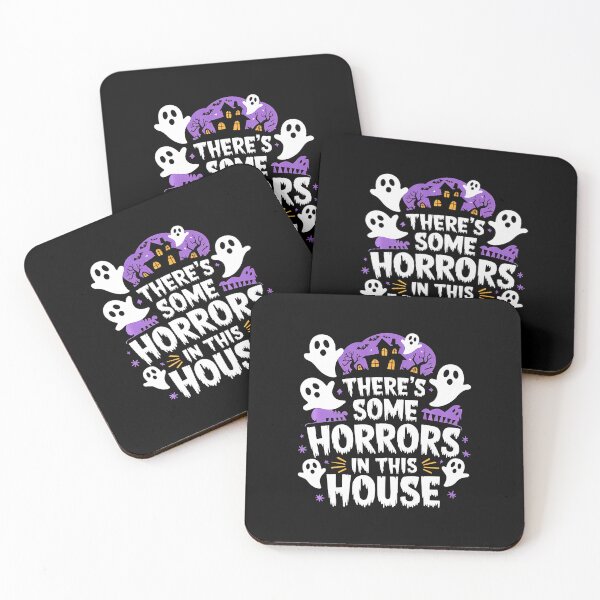 Item preview, There's Some Horrors In This House Ghost Halloween designed and sold by SavannalCronam.
