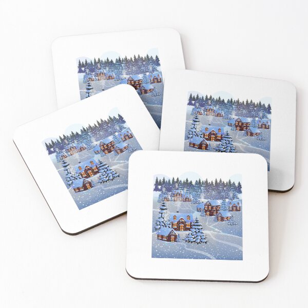 Item preview, Blue And White Christmas designed and sold by ridnaledesigner.