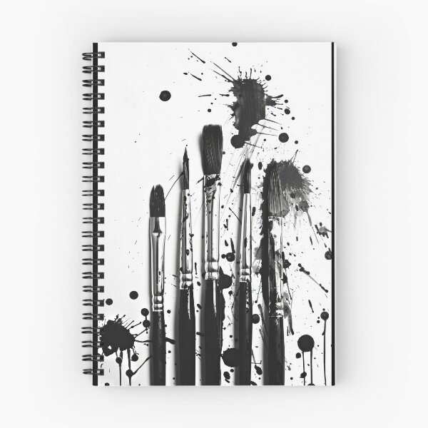 Item preview, Monochromatic Swirl: Brushstroke Expression designed and sold by Piotrek0001.
