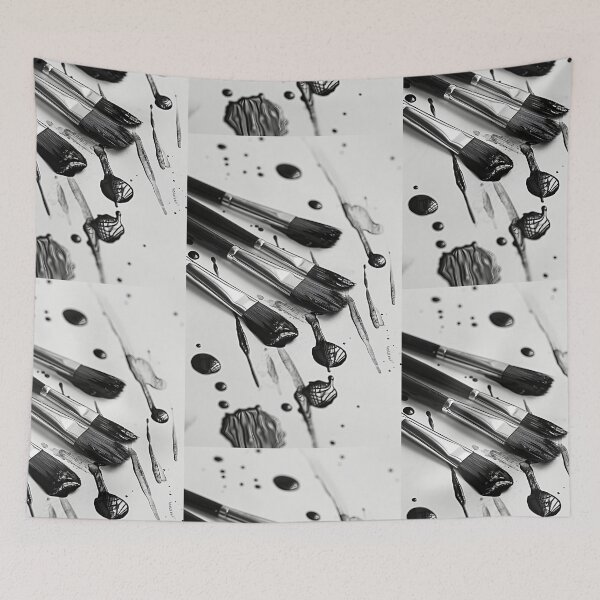 Item preview, Monochromatic Swirl: Brushstroke Expression designed and sold by Piotrek0001.
