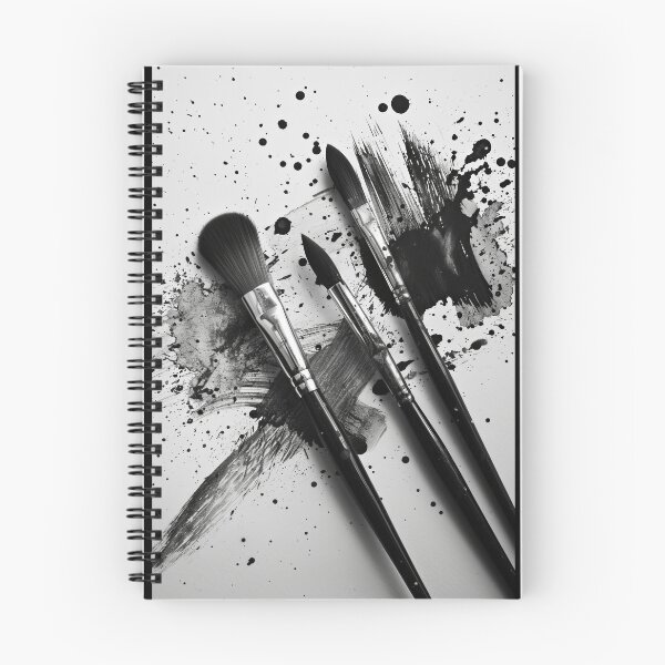 Item preview, Monochromatic Swirl: Brushstroke Expression designed and sold by Piotrek0001.