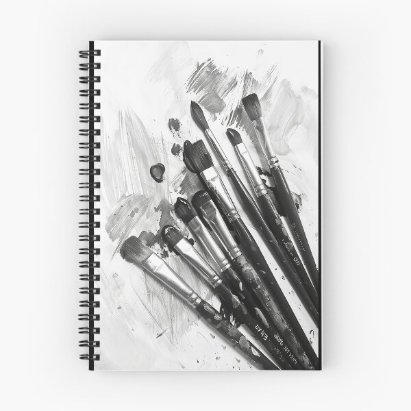 Item preview, Monochromatic Swirl: Brushstroke Expression designed and sold by Piotrek0001.