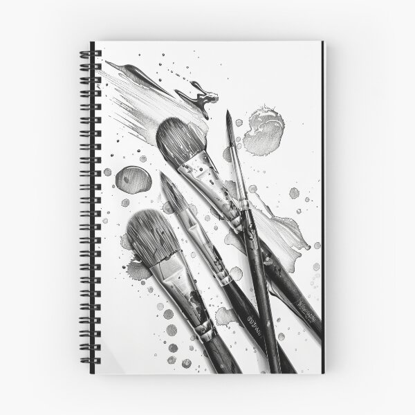 Item preview, Monochromatic Swirl: Brushstroke Expression designed and sold by Piotrek0001.