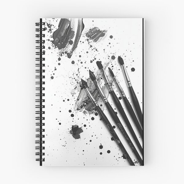 Item preview, Monochromatic Swirl: Brushstroke Expression designed and sold by Piotrek0001.