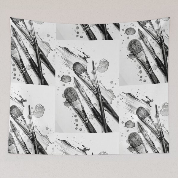 Item preview, Monochromatic Swirl: Brushstroke Expression designed and sold by Piotrek0001.