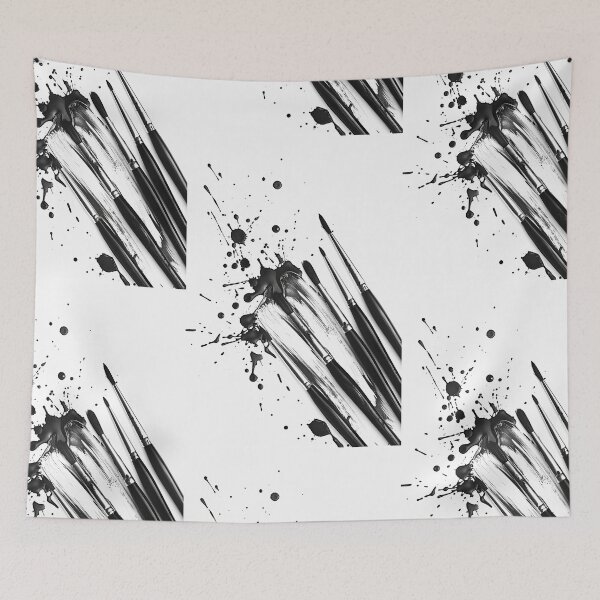 Item preview, Monochromatic Swirl: Brushstroke Expression designed and sold by Piotrek0001.