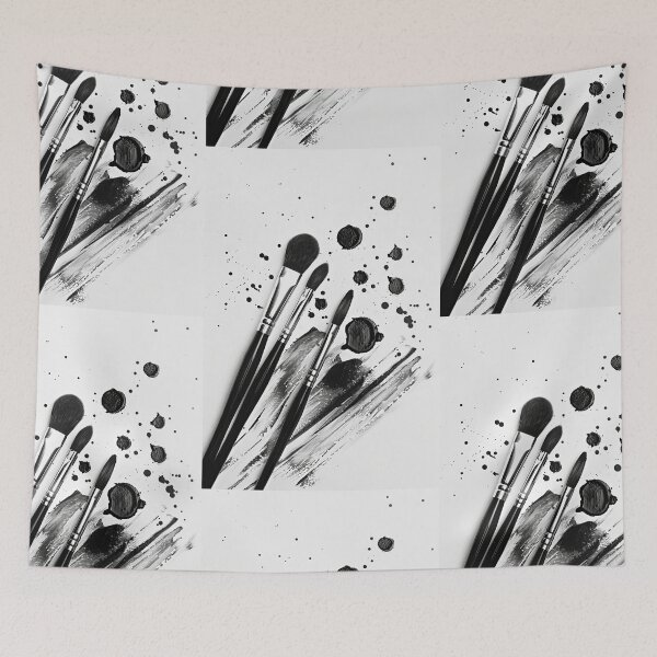 Item preview, Monochromatic Swirl: Brushstroke Expression designed and sold by Piotrek0001.