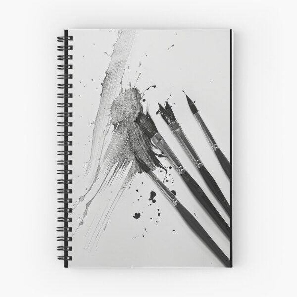 Item preview, Monochromatic Swirl: Brushstroke Expression designed and sold by Piotrek0001.